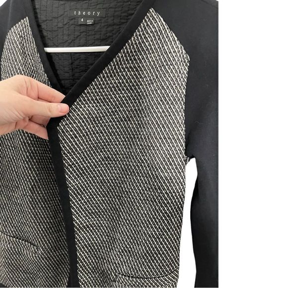 Theory knit Cardigan jacket size 4 - Picture 5 of 6